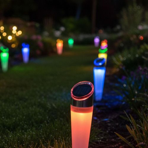 LAMPA SOLARNA PATHWAY 4LED 2 KOLORY 32,5CM na Arena.pl