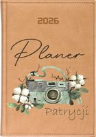 KALENDARZ A5 2026 DZIENNY PLANER KSIĄŻKOWY NADRUK UV PLANER Z IMIENIEM