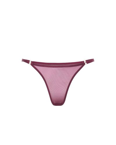 ginny burgundy stringi l/xl promees na Arena.pl