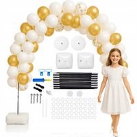 STABILNY ŁUK NA BALONY STOJAK 3M na Balony STELAŻ na Balony + Pompka 300cm