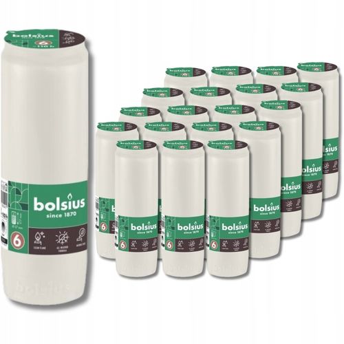 Wkłady do zniczy Bolsius olejowe (110h) RC6 20 szt. na Arena.pl