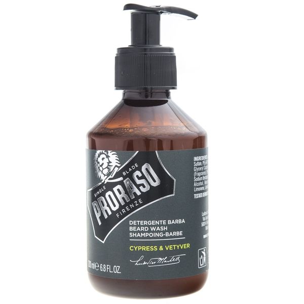 Proraso Cypress & Vetyver Szampon do brody 200 ml zdjęcie 6