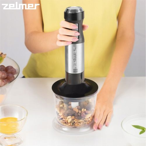 BLENDER RĘCZNY ZELMER KUCHENNY WIELOFUNKCYJNY MIKSER ROBOT TURBO 1800W na Arena.pl