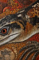 Plakat 53x81cm Oko Jaszczurki