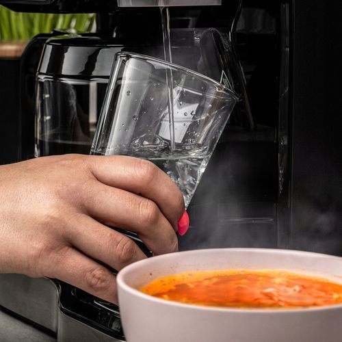 Ekspres przelewowy kawy 2w1 Yoer 1900W +Dystrybutor wody na herbatę +Timer na Arena.pl