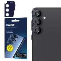 Szkło hartowane 3mk HARDY Lens Protection Pro Black do Samsung Galaxy S25