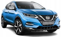 Nissan Qashqai - Chromowane Listwy Chrome Grill Atrapy Zderzaka Tuning