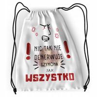 Plecak Dla Szymona Sportowy Szkolny Worek Torba Z Nadrukiem Ze Zdjęciem