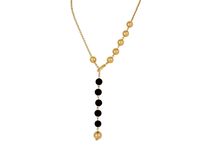 naszyjnik z kamieniami onyks (c23/kor/178/1au)