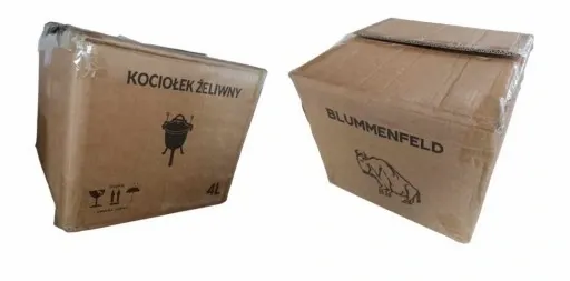 KOCIOŁEK ŻELIWNY MYŚLIWSKI GAR BLUMMENFELD 4L zdjęcie 3