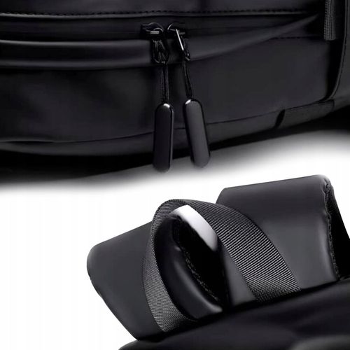 Plecak KELF CZARNY Szkolny Podróżny 4 kieszenie 20L MAT OXFORD Poliester na Arena.pl