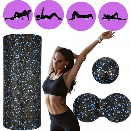 ZESTAW ROLLERÓW DO MASAŻU WAŁEK EPP DUOBALL PIŁKA 3W1 PREZENT na Arena.pl