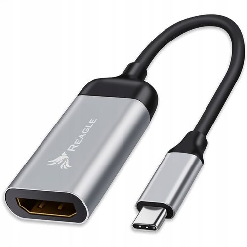 ADAPTER PRZEJŚCIÓWKA USB-C 3.2 HDMI 4K 60Hz Mac USB C MHL IPHONE SAMSUNG na Arena.pl
