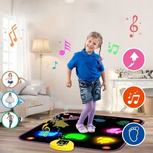 MATA DO TAŃCA DLA DZIECI Z BLUETOOTH 5 TRYBÓW GRY MUZYCZNA MATA TANECZNA na Arena.pl