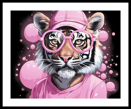 Plakat 50x40cm Ludzki Tygrys na Arena.pl