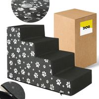 SCHODY SCHODKI DLA PSA RAMPA PODEST 4 STOPNIE 40 cm STABILNE