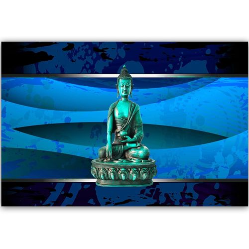 Deco Panel, Budda na abstrakcyjnym tle 3 120x80 na Arena.pl