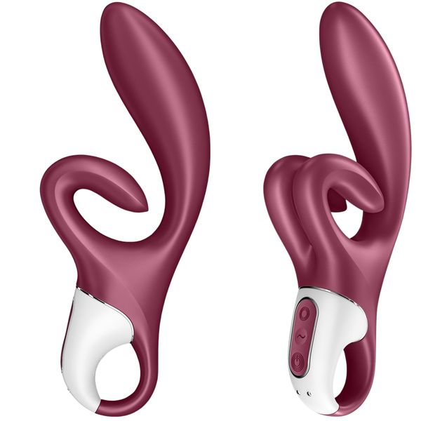 Wibrator Króliczek Satisfyer Touch Me Bordowy zdjęcie 6