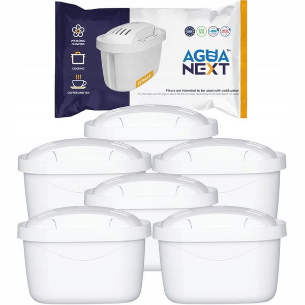 Filtr do dzbanka Dafi zamiennik - Agua Next Fitmax - wkłady do Philips 6x zdjęcie 1