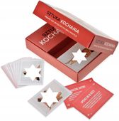 SZTUKA KOCHANIA - 90 KART Z POZYCJAMI KAMASUTRY WRAZ Z EROTYCZNYMI OPISAMI