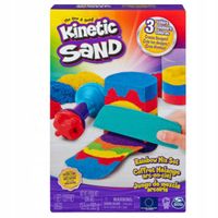 2X SPIN Kinetic Sand zest.Tęczowych narzędzi 6053691