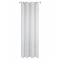 Firana na przelotkach REBECCA 140x250 kremowa