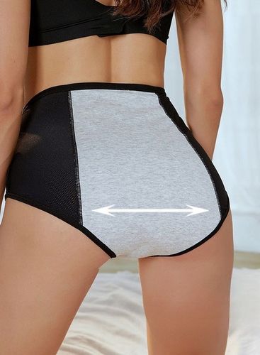 2 szt majtki menstruacyjne figi damskie menstruacyjna nieprzeciekające 3XL na Arena.pl