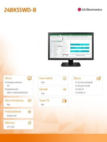 LG 24BK55WD-B na Arena.pl