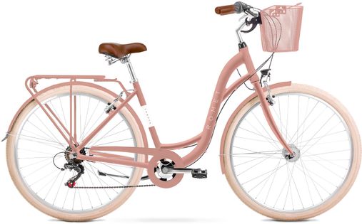 Rower Romet Sonata Eco 28 (17") różowy rower 12