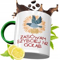 Kubek Zielony Dla Listonosza Na Prezent Urodziny Z Nadrukiem Ze Zdjęciem