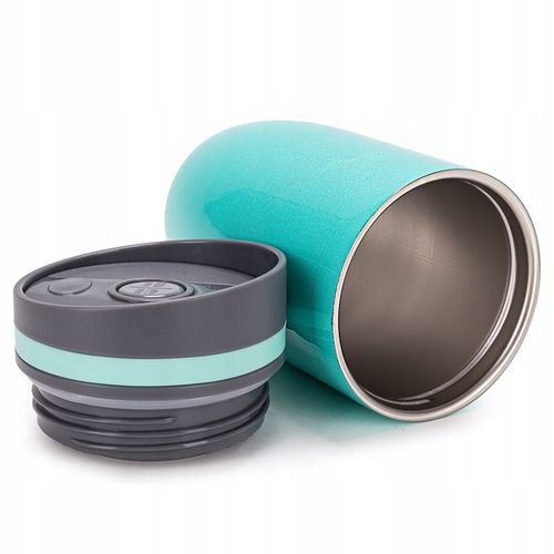 KUBEK TERMICZNY stalowy TERMOS do kawy herbaty szkoły pracy 300 ml KAMILLE na Arena.pl