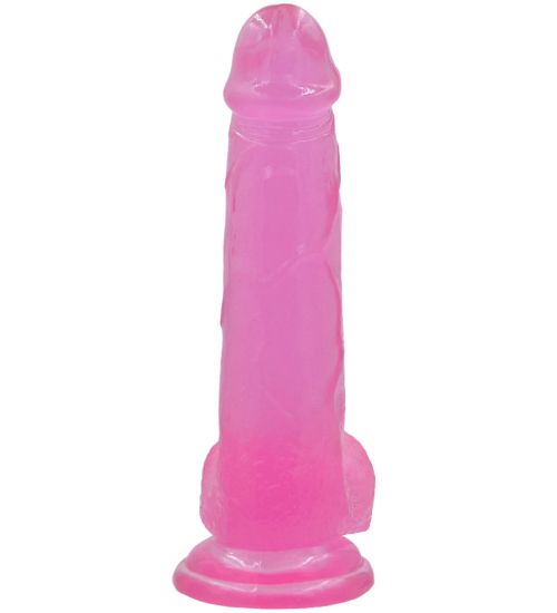 Różowe realistyczne dildo zdjęcie 2