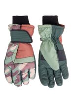 Rękawiczki narciarskie męskie pięciopalczaste moro 20 YOCLUB