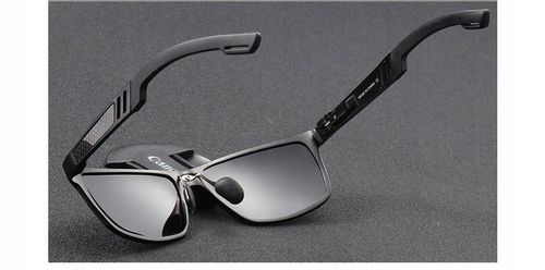 OKULARY PRZECIWSŁONECZNE KINGSEVEN POLARYZACJA nerdy aluminiowe N7180 na Arena.pl