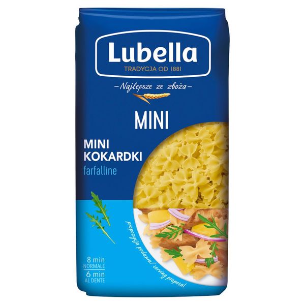 Lubella Makaron mini kokardki 400 g zdjęcie 1