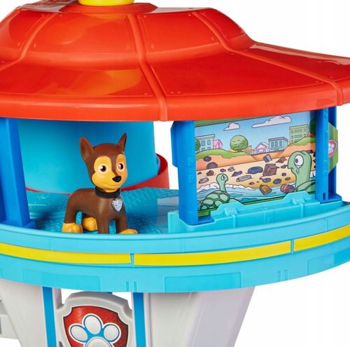 PSI PATROL DUŻA BAZA ZE ZJEŻDŻALNIĄ + CHASE FIGURKA I POJAZD RADIOWÓZ na Arena.pl