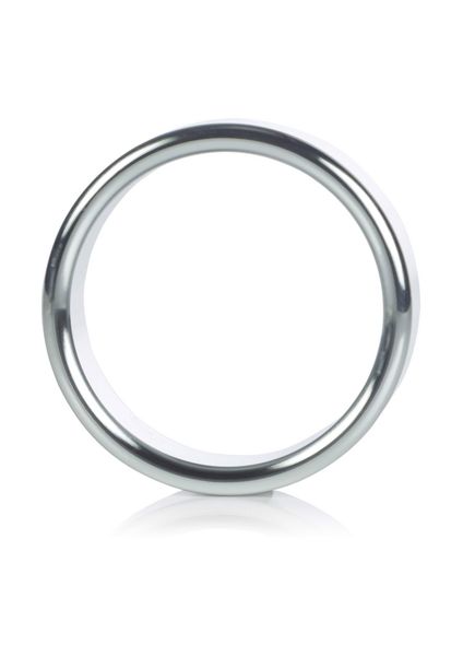 Alloy Metallic Ring - Large Silver zdjęcie 3