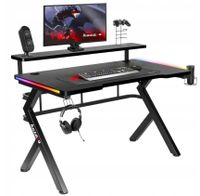 Biurko Gamingowe Komputerowe Dla Graczy Huzaro