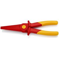 szczypce wydłużone tworzywa sztucznego izolowane 220mm - kn 98 62 02