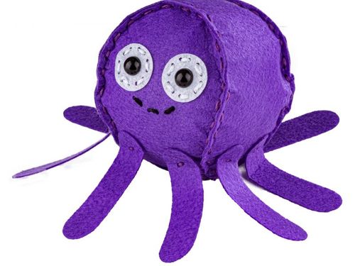 KOLOROWY ZESTAW KREATYWNYCH WYSZYWANEK DO SZYCIA MASKOTEK na Arena.pl