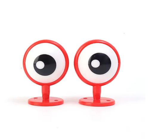 Oczy czerwone do kasku 2 szt na Arena.pl