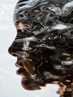 Plakat 60x80cm Wodniste Odbicie Swojego Ja