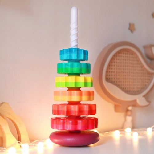 Edukacyjna Piramidka Zakręcona Wieża WOOPIE BABY na Arena.pl