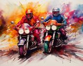 Plakat 50x40cm Adrenalina i Sztuka