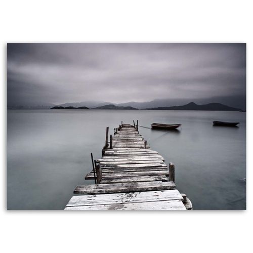 Emaga Obraz na płótnie, Zimowe jezioro - 60x40 na Arena.pl