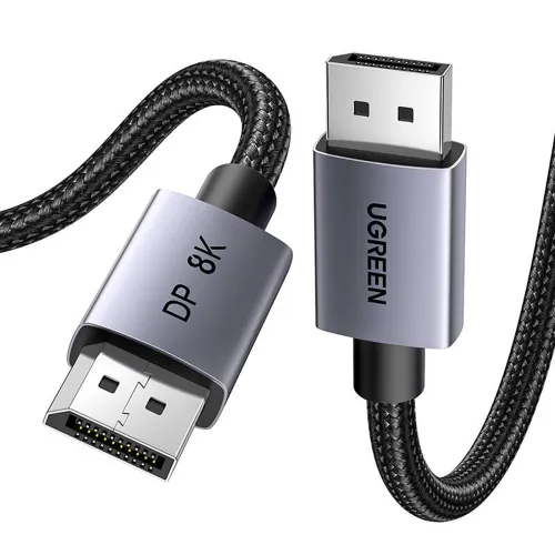 kabel ugreen dp120 displayport 1.4 2m - czarny na Arena.pl