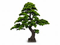 Sztuczne drzewko bonsai 190 x 220 cm - nowoczesne dom biuro pod schody