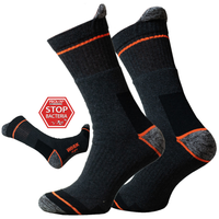 WYSOKIE skarpety robocze WORK Ag+ system stabilizacji POLSKIE