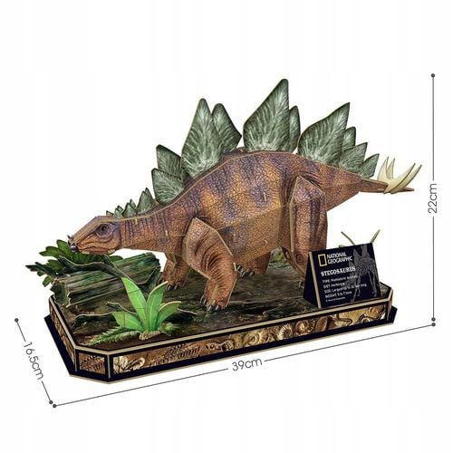 PUZZLE 3D NATIONAL GEOGRAPHIC STEGOZAUR 0541 na Arena.pl
