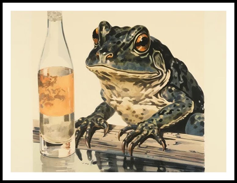 Plakat 80x60cm Refleksje Błotniaka zdjęcie 3
